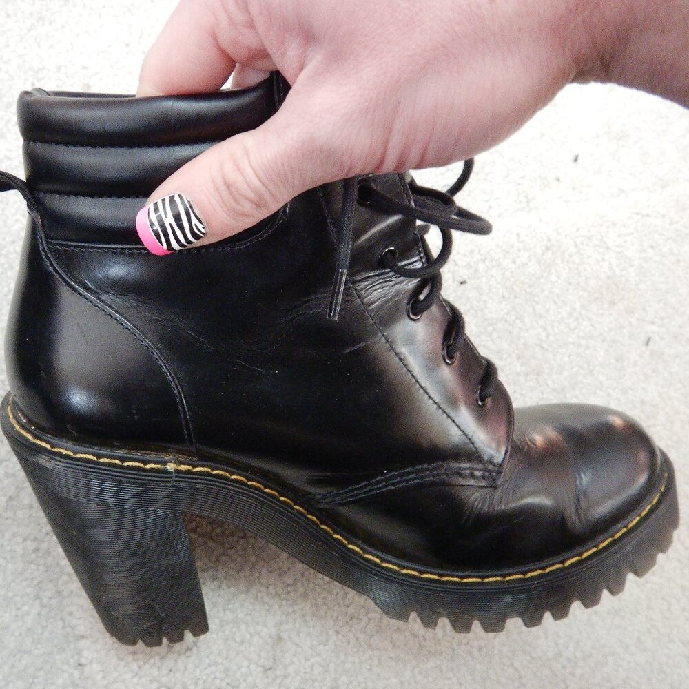 Doc Marten heeled boots